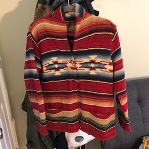 hand knit for Ralph Lauren knit sweater